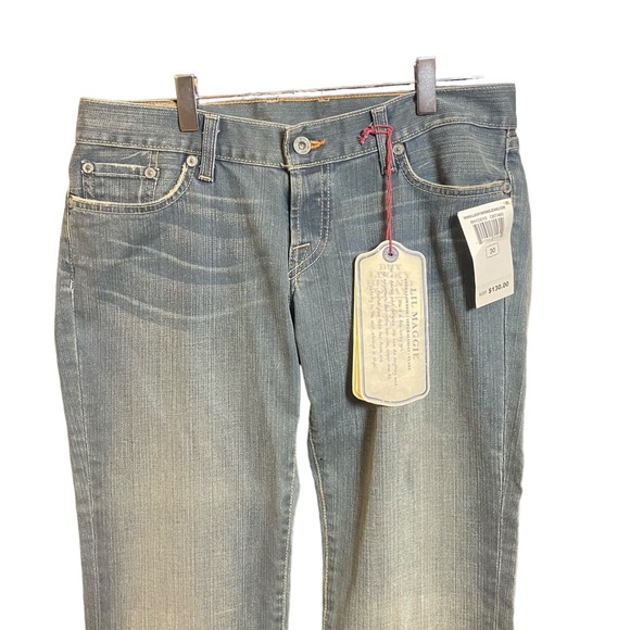 Lucky Brand Denim - Lucky Brand Lil Melissa By Gene Montesano Blue‎ Jeans Size 10/30 NWT